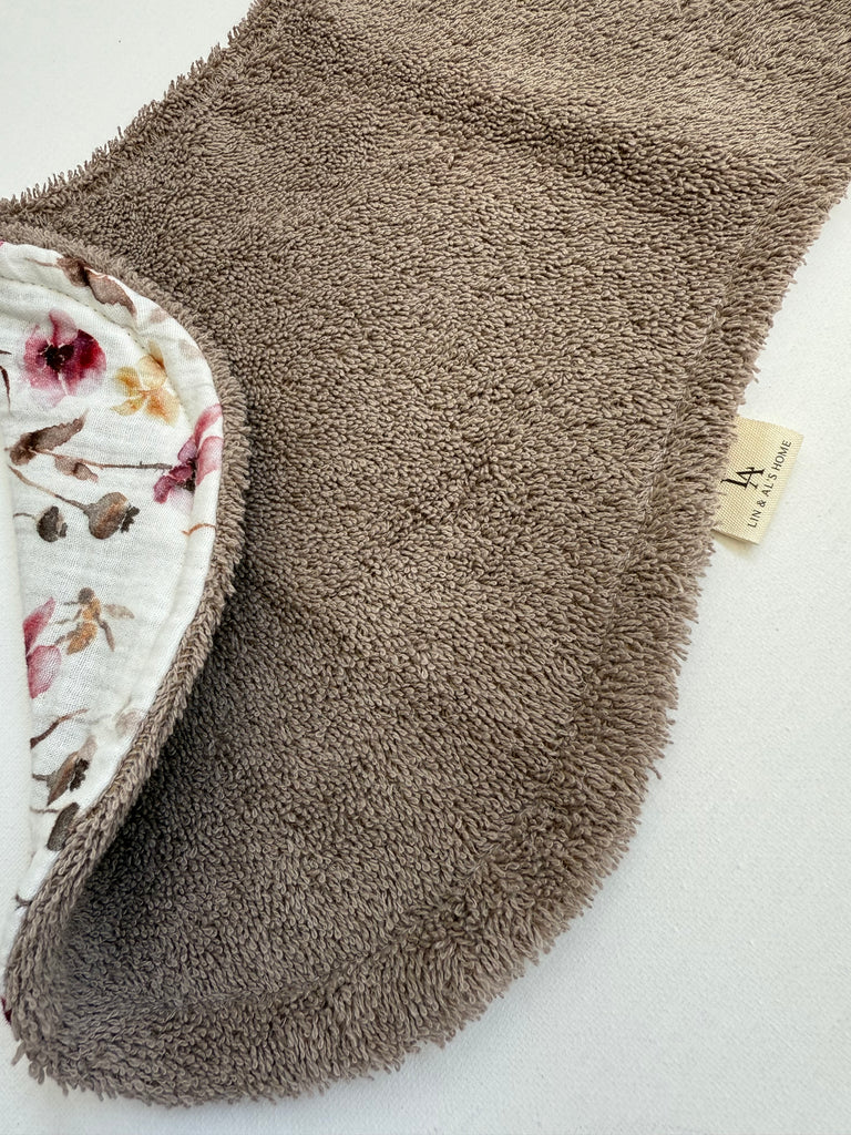 Spuugdoek schouder LIN & AL’S HOME badstof & Hydrofiel