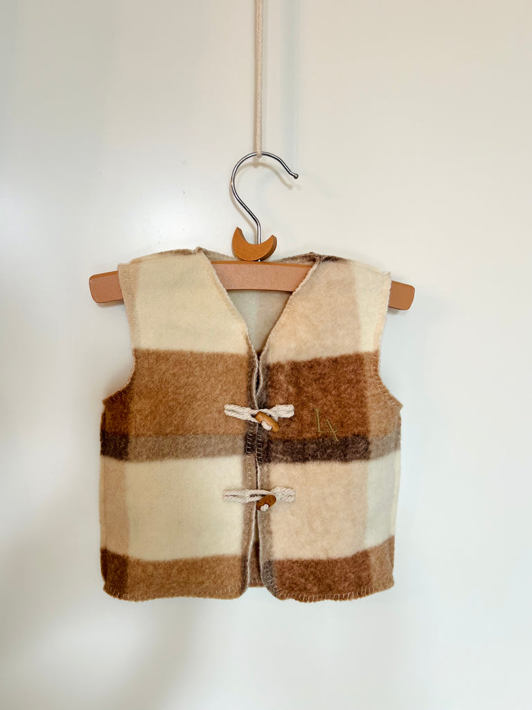 Gilet Ruiten Earth Neutral - LIN & AL’S HOME