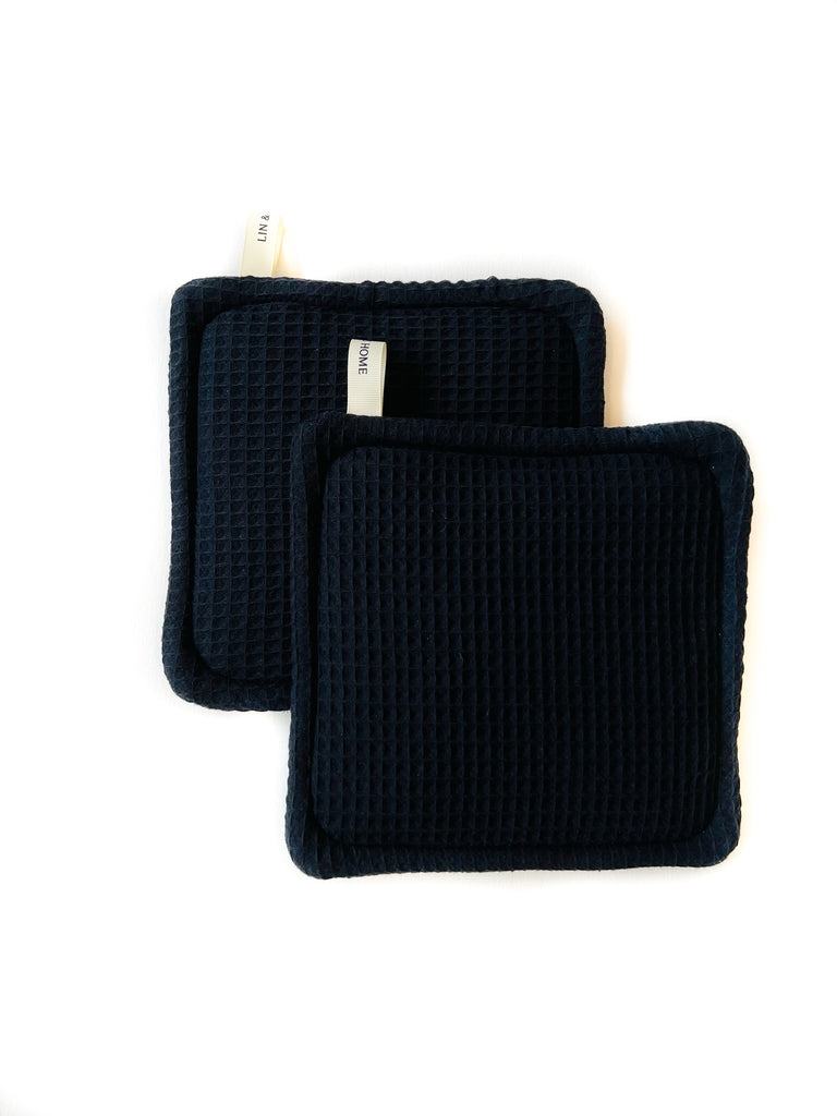 LIN & AL'S HOME set van twee Pannenlappen