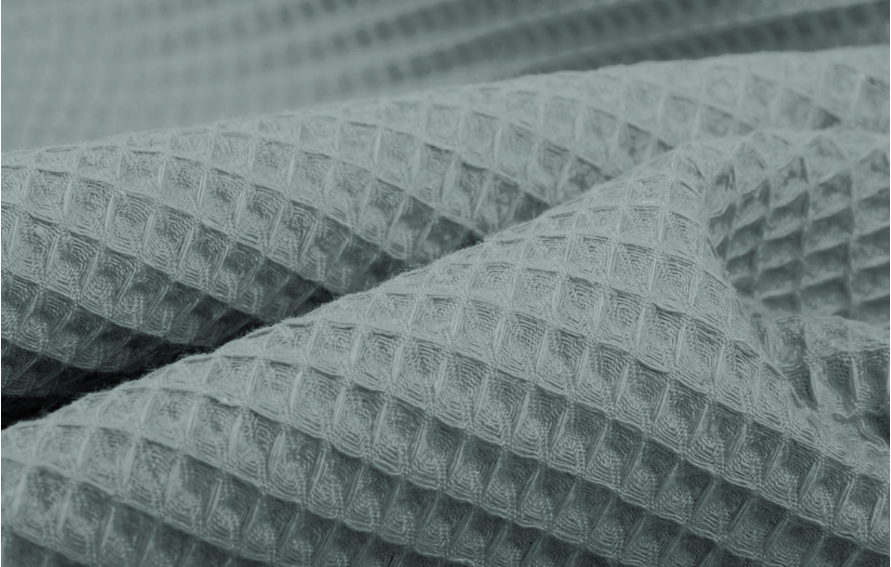 Theedoeken Wafel katoen Oud Groen - SET 4 stuks